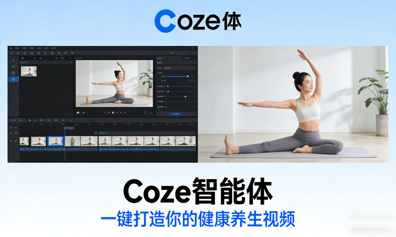 Coze智能体一键生成健康养生视频教程