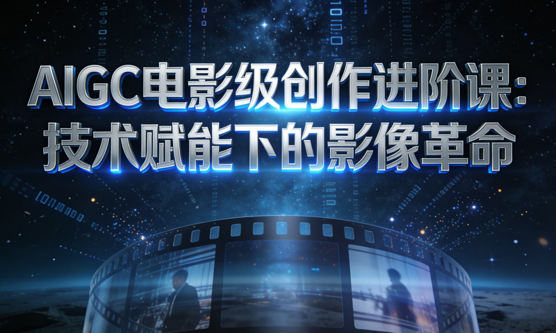 AIGC电影级创作进阶课：技术赋能下的影像革命